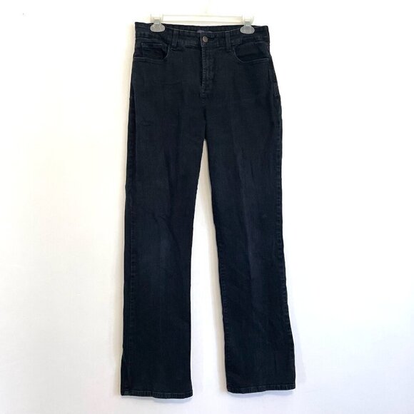 NOT YOUR DAUGHTERS JEANS NYDJ Barbara Bootcut Jeans Dark Wash Five Pocket sz 10 - Picture 2 of 16